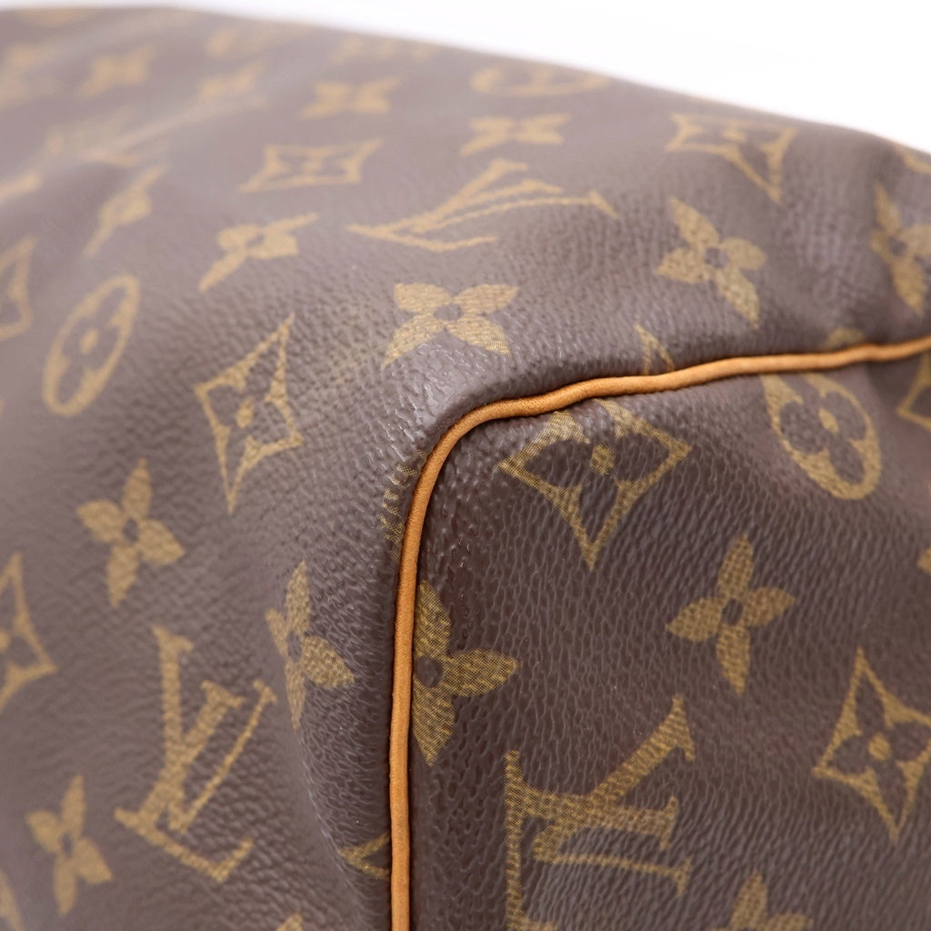 LOUIS VUITTON(ルイヴィトン) モノグラム スピーディ30 PVC レザー ハンドバッグ ミニボストンバッグ ブラウン M41526 レディース