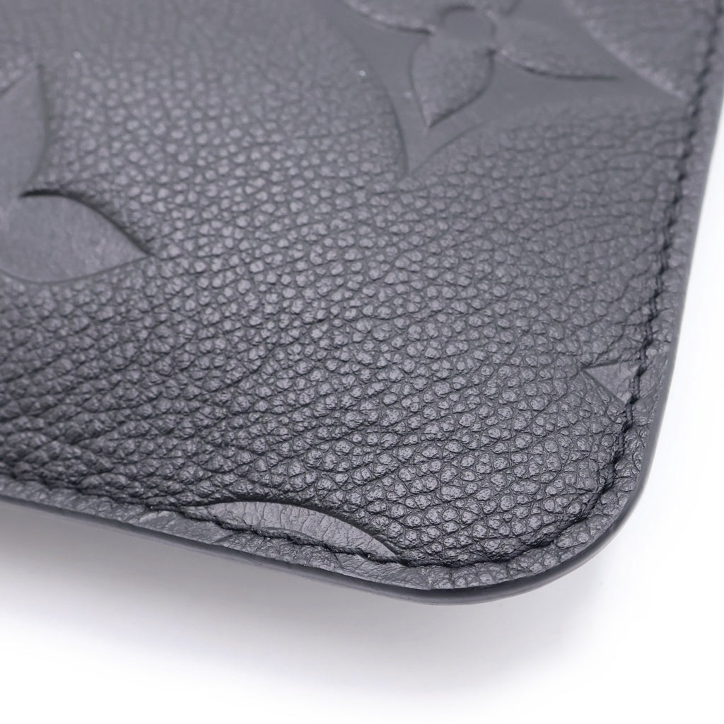LOUIS VUITTON(ルイヴィトン) 付属ポーチ M45686 ケース ブラック レザー レディース
