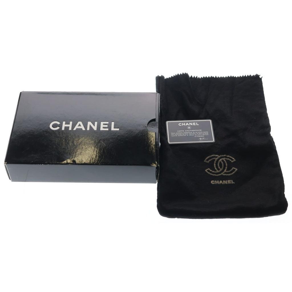 CHANEL(シャネル) マトラッセ チェーンショルダーポーチ ミニバッグ ブラック ラムスキン ゴールド金具 レディース