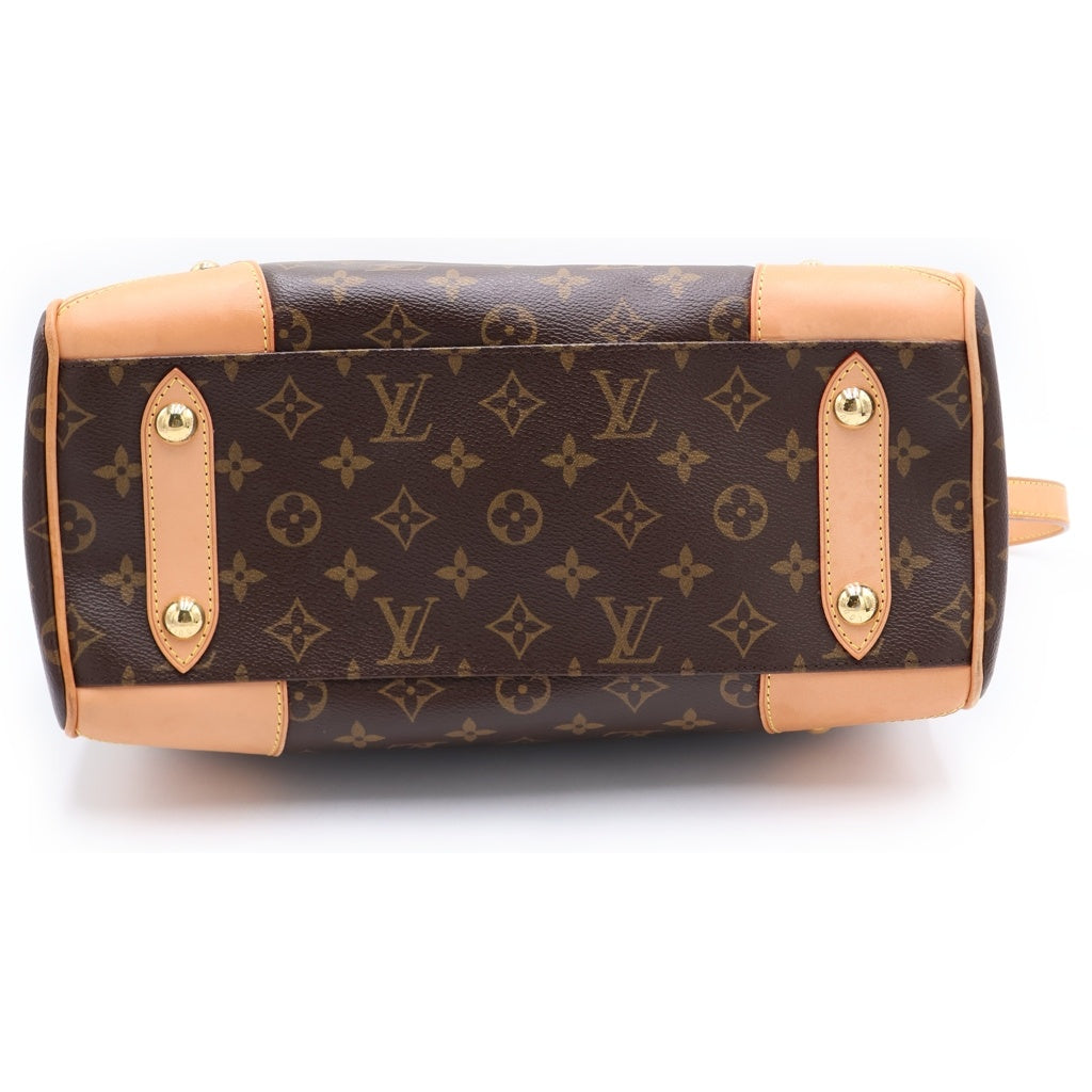 LOUIS VUITTON(ルイヴィトン) モノグラム レティーロPM PVC レザー 2WAY ハンドバッグ ショルダーバッグ ブラウン M40325 レディース