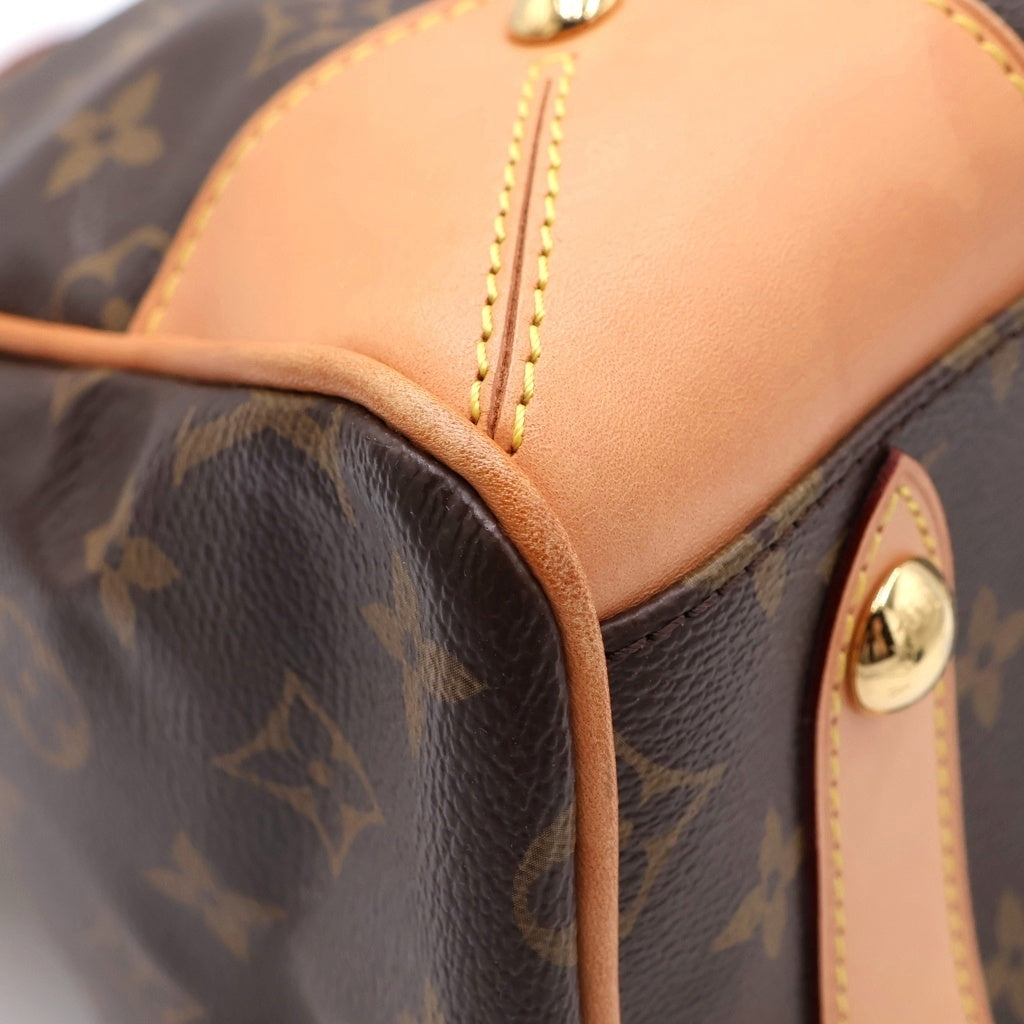 LOUIS VUITTON(ルイヴィトン) モノグラム レティーロPM PVC レザー 2WAY ハンドバッグ ショルダーバッグ ブラウン M40325 レディース