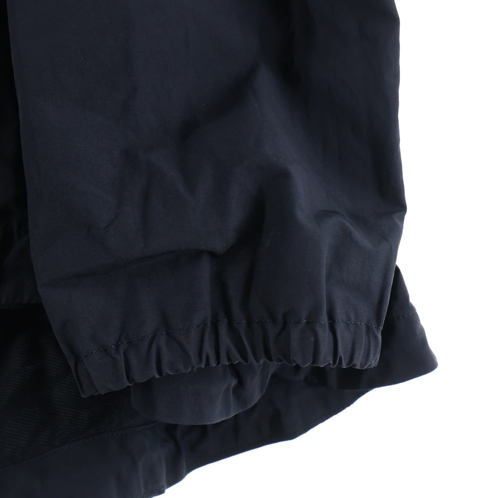 MONCLER(モンクレール) ワッペンロゴ ナイロン フーデッド ジャケット コート アウター #2 ブラック レディース