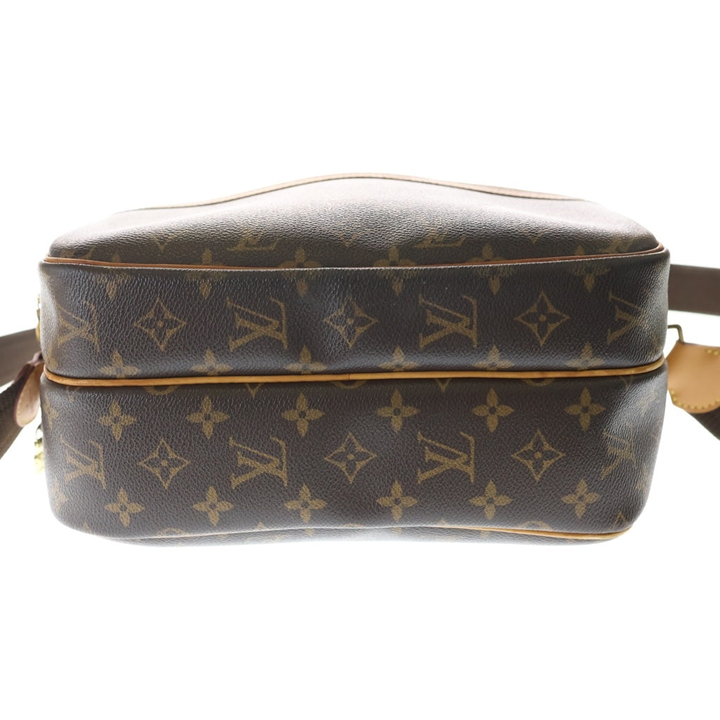 LOUIS VUITTON(ルイヴィトン) モノグラム リポーターPM PVC レザー ショルダーバッグ ブラウン M45254