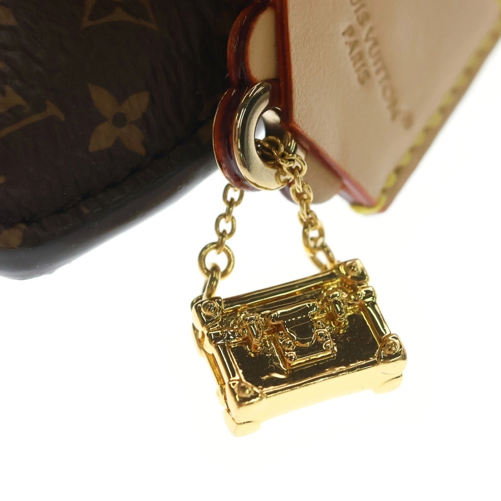 LOUIS VUITTON(ルイヴィトン) バッグチャーム ヴィヴィエンヌ ファッショニスタ ミンクファー レザー キーホルダー ブラウン M02992 レディース