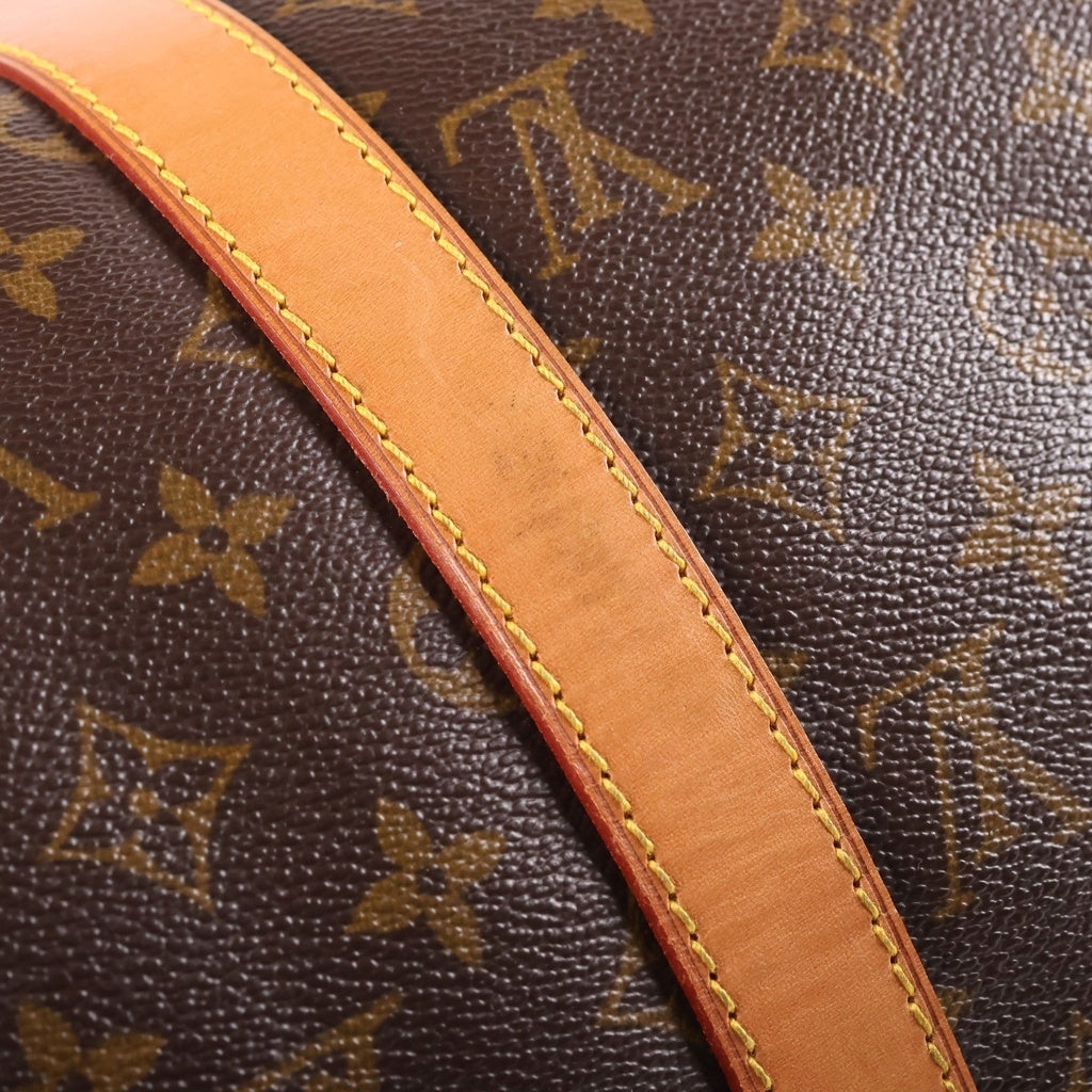 LOUIS VUITTON(ルイヴィトン) モノグラム キーポル50 PVC レザー ハンドバッグ ボストンバッグ ブラウン M41426