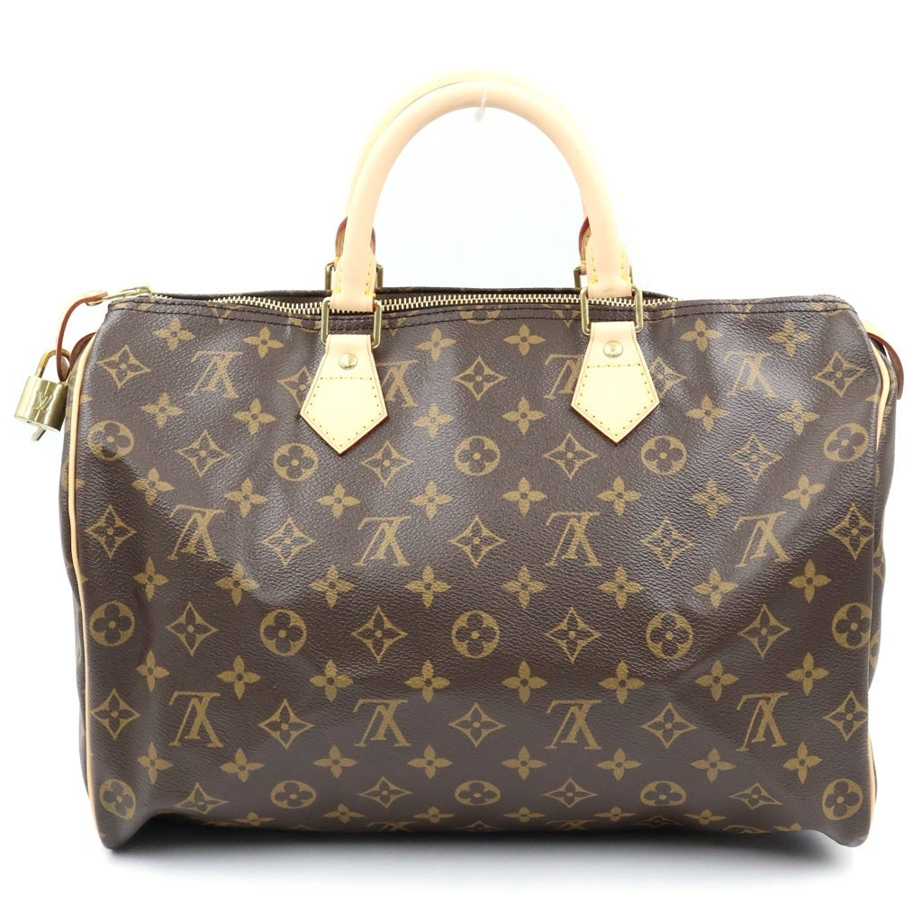 LOUIS VUITTON(ルイヴィトン) モノグラム スピーディ35 ハンドバッグ ブラウン PVC M45124 レディース