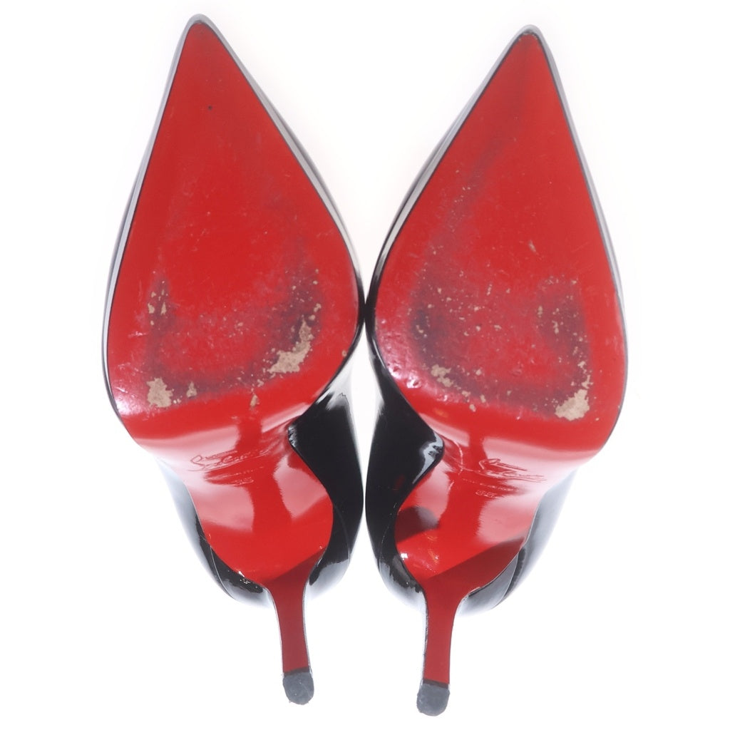 CHRISTIAN LOUBOUTIN(クリスチャンルブタン) Kate 100mm ケイト パテントレザー ヒール パンプス シューズ ブラック レディース