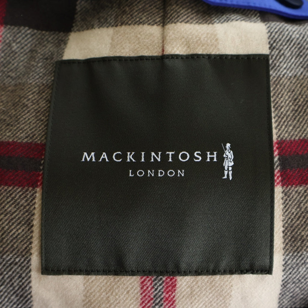 MACKINTOSH(マッキントッシュ) ステンカラーコート ロングコート ブルー ウール G1A01-201-25