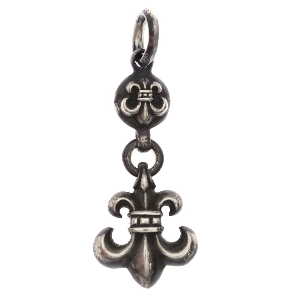 CHROME HEARTS(クロムハーツ) 1BALL BS FLEUR 1ボールBSフレアチャーム ネックレストップ SV925 シルバー