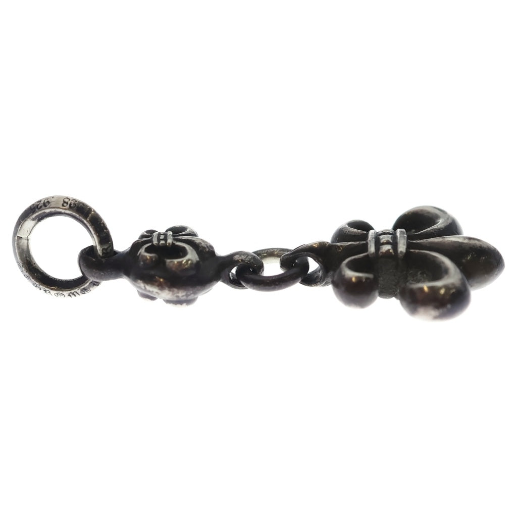 CHROME HEARTS(クロムハーツ) 1BALL BS FLEUR 1ボールBSフレアチャーム ネックレストップ SV925 シルバー
