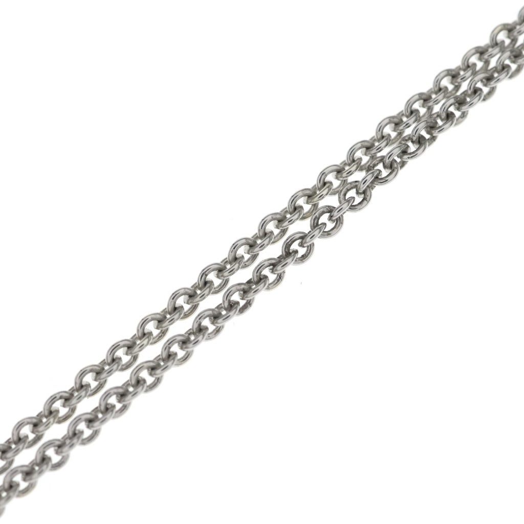 BVLGARI(ブルガリ) セーブザチルドレン ビーゼロワン ネックレス ペンダント チェーン シルバー×ブラック SV925 レディース