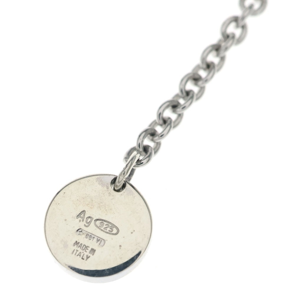 BVLGARI(ブルガリ) セーブザチルドレン ビーゼロワン ネックレス ペンダント チェーン シルバー×ブラック SV925 レディース
