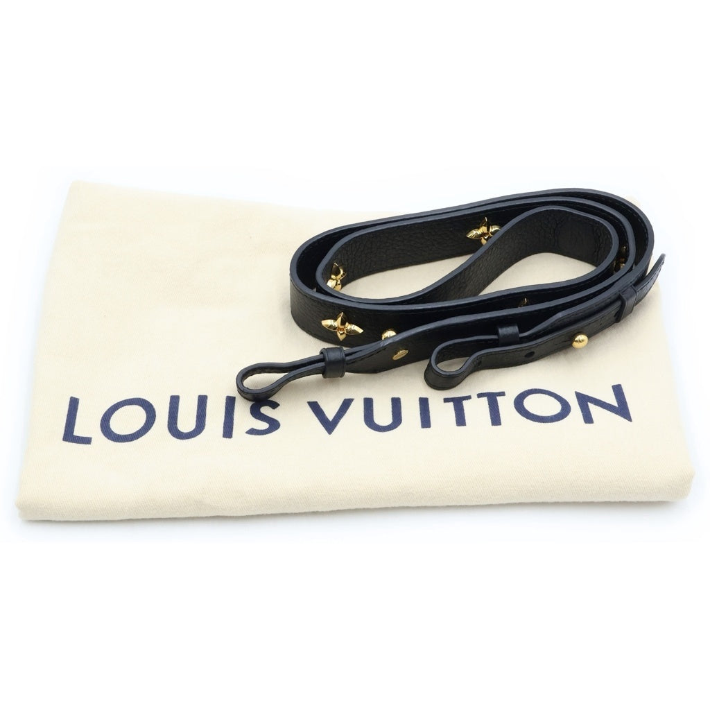 LOUIS VUITTON(ルイヴィトン) トリヨン カプシーヌPM フラワー 2WAYハンドバッグ ショルダーバッグ ブラック ノワール レザー M51384 ゴールド金具 レディース