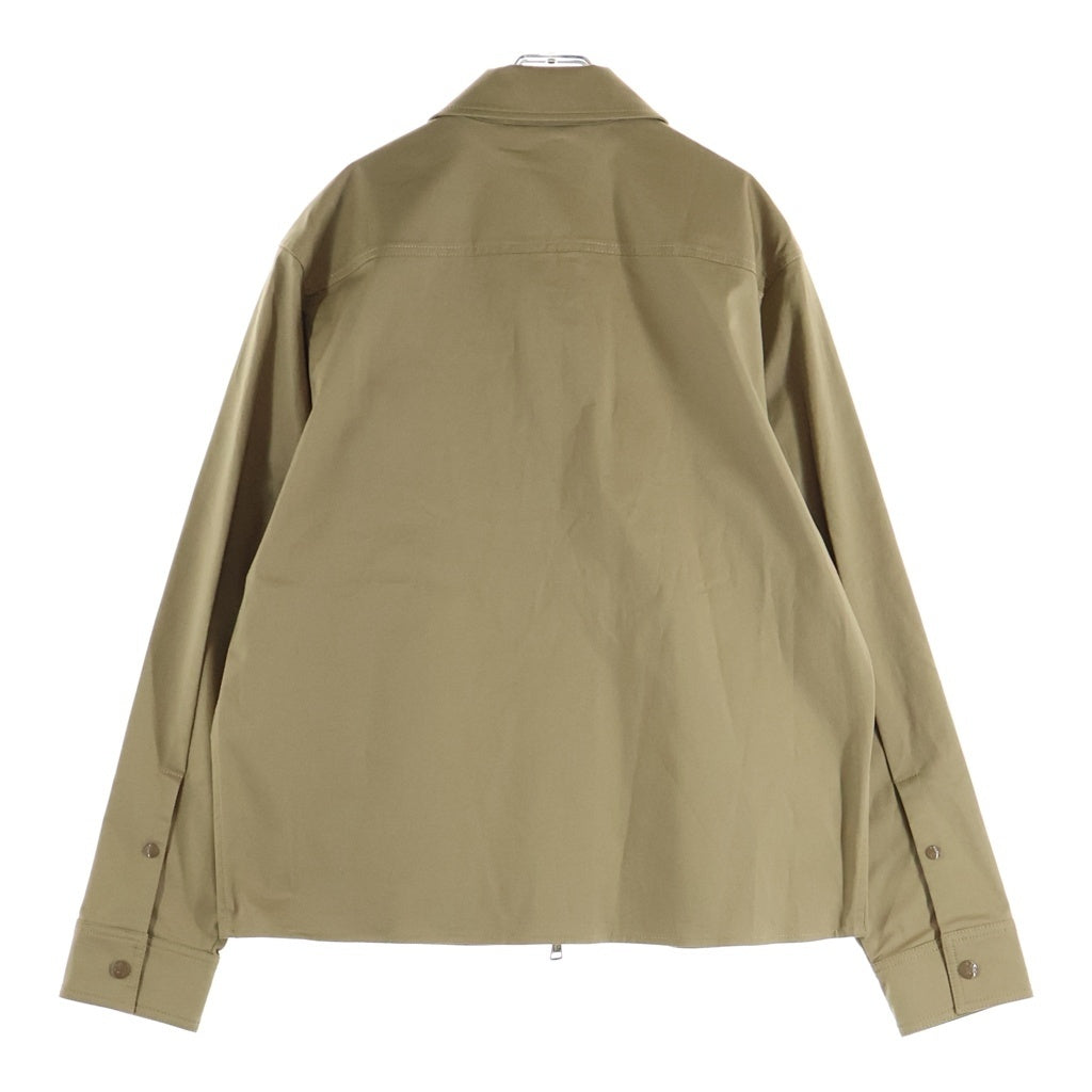 MONCLER(モンクレール) 26SS CAMICA Cottn Brend Gabardine Jacket コットンギャバジン ジップアップジャケット ブルゾン ベージュ L10912F00023