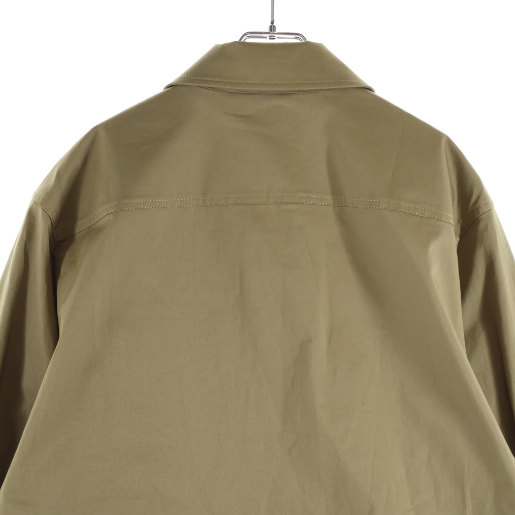 MONCLER(モンクレール) 26SS CAMICA Cottn Brend Gabardine Jacket コットンギャバジン ジップアップジャケット ブルゾン ベージュ L10912F00023