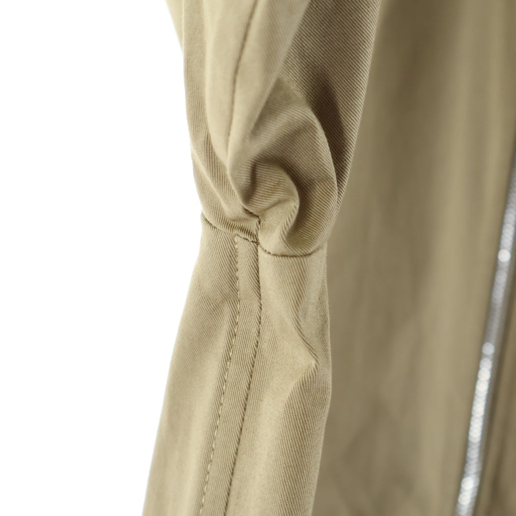 MONCLER(モンクレール) 26SS CAMICA Cottn Brend Gabardine Jacket コットンギャバジン ジップアップジャケット ブルゾン ベージュ L10912F00023