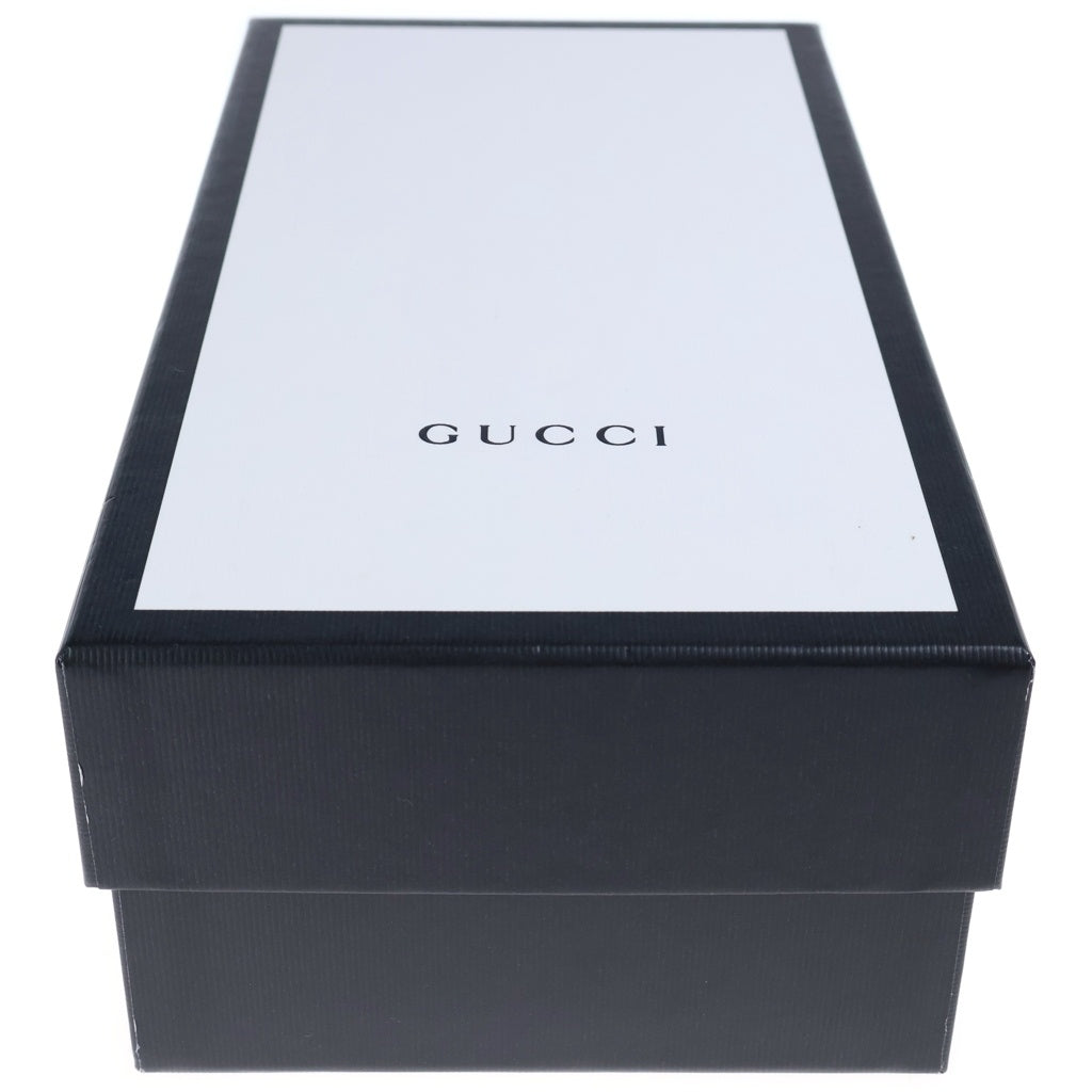 GUCCI(グッチ) Jordaan unborn calf horse bit loafer shoes ヨルダーンアンボーンカーフホースビットローファーシューズ ブラウン×ホワイト レディース