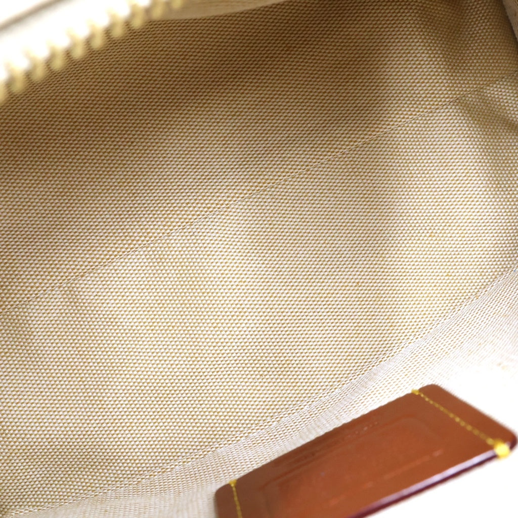 COACH(コーチ) バスキアコラボ ローグ25 ハンドバック 3way レザー ベージュ レディース