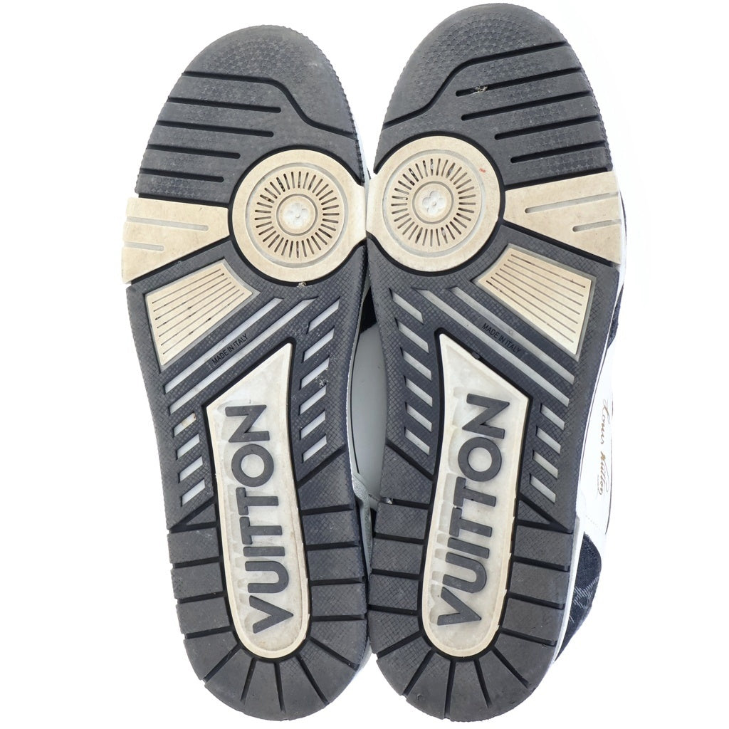 LOUIS VUITTON(ルイヴィトン) LV TRAINER LVトレーナー マキシ モノグラム ハイカットスニーカー ブラック×ホワイト レザー 1A9JG9