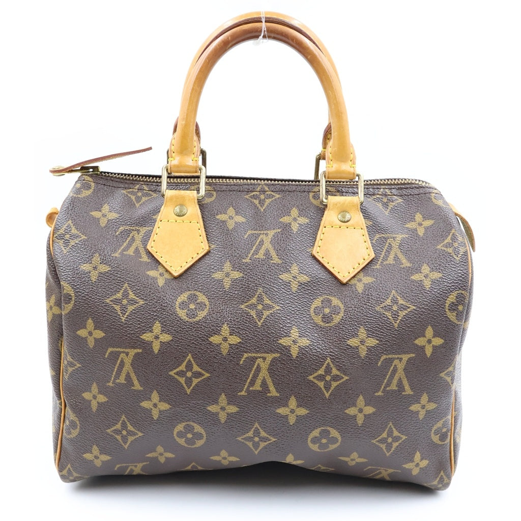 LOUIS VUITTON(ルイヴィトン) スピーディー25 ボストンバック ハンドバッグ PVC レザー ブラウン M41528 レディース