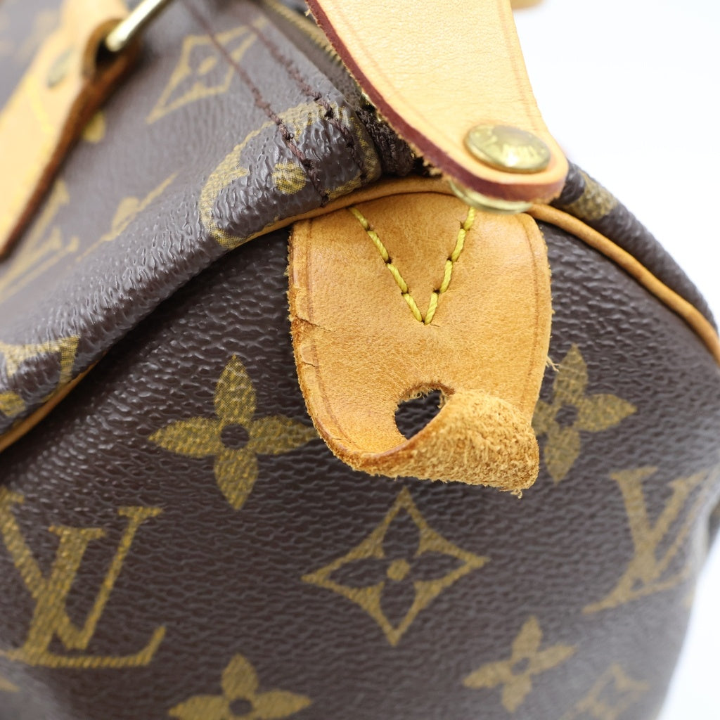 LOUIS VUITTON(ルイヴィトン) スピーディー25 ボストンバック ハンドバッグ PVC レザー ブラウン M41528 レディース