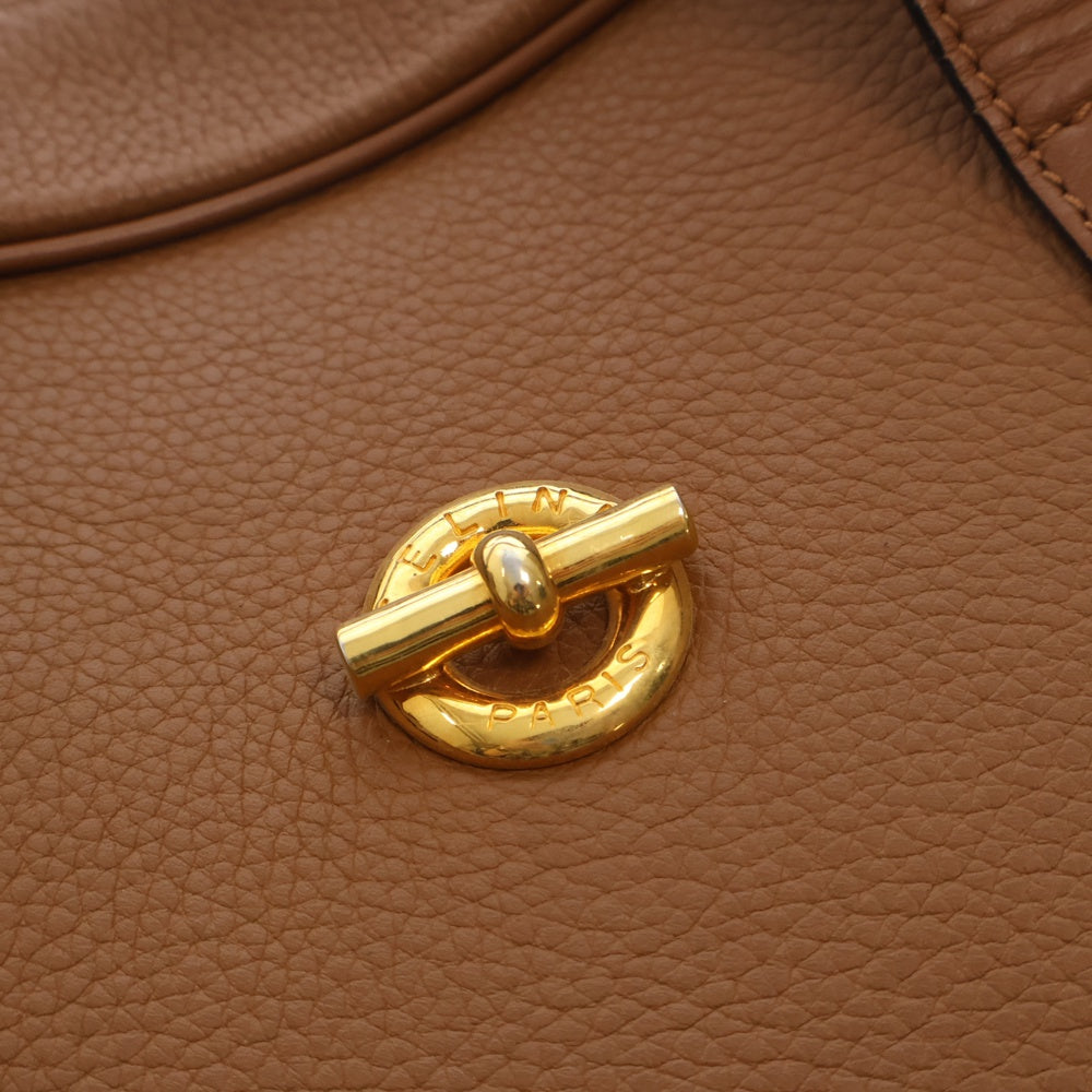 CELINE(セリーヌ) マンテル タン レザー トートバッグ キャメル ブラウン ヴィンテージ
