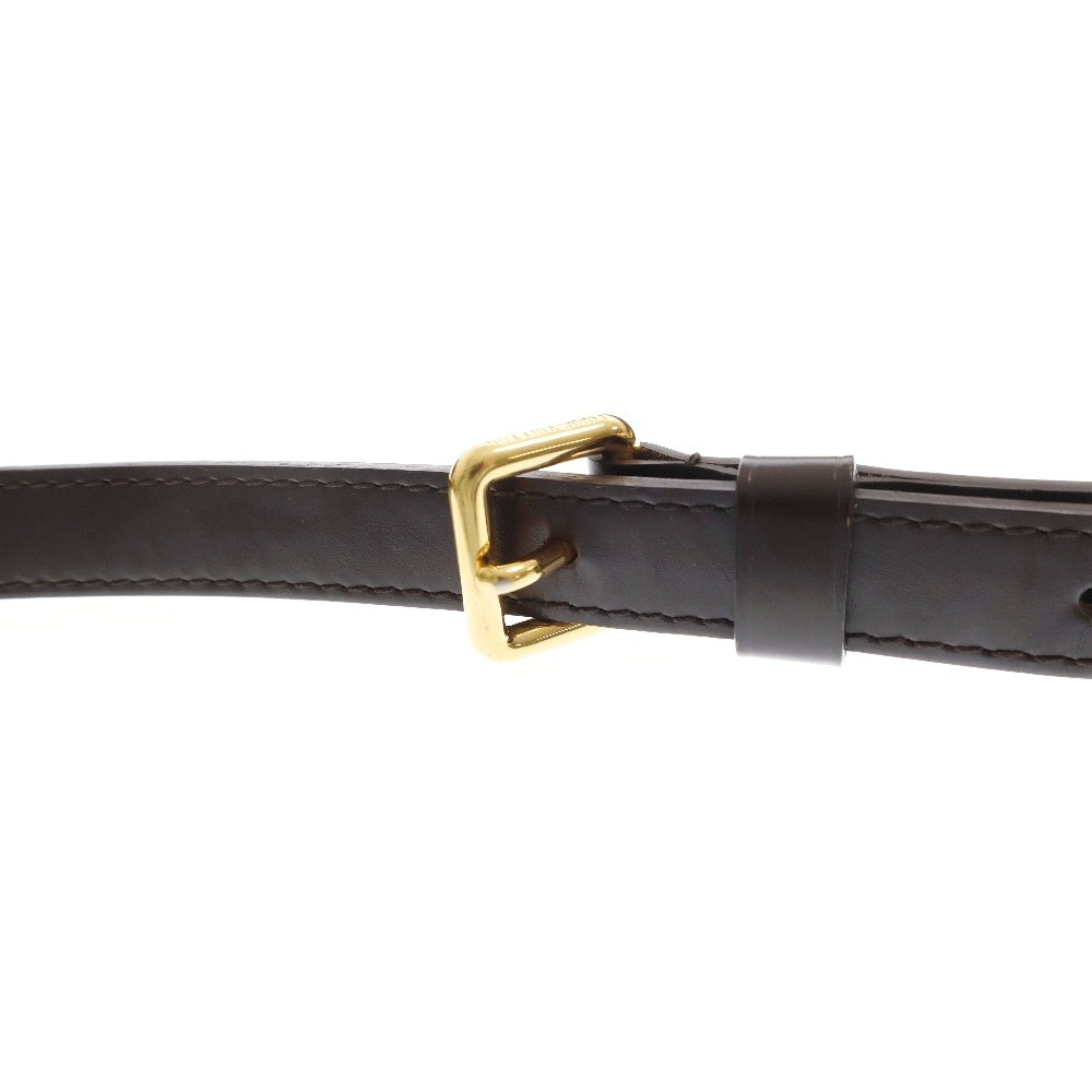LOUIS VUITTON(ルイヴィトン) ダミエ ブルームズベリPM ショルダーバッグ ブラウンレザー N42251