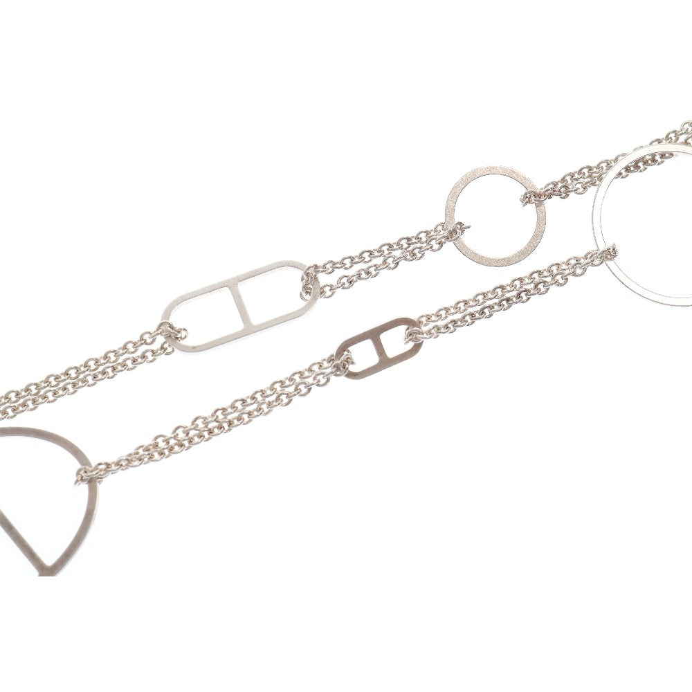 HERMES(エルメス) シェーヌダンクル ゲーム ネックレス SV925 シルバー ペンダント