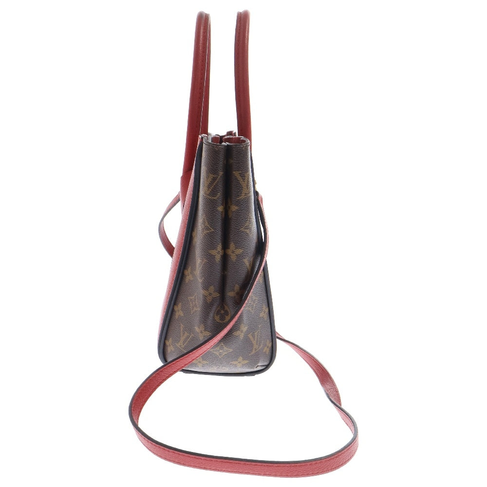 LOUIS VUITTON(ルイヴィトン) モノグラム キモノPM 2wayバッグ ハンドバッグ ショルダーバッグレッド ゴールド金具 M41856
