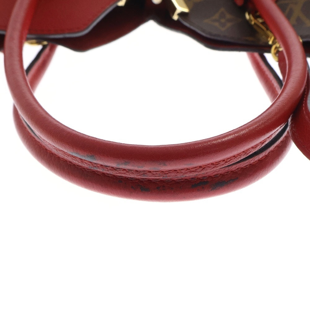 LOUIS VUITTON(ルイヴィトン) モノグラム キモノPM 2wayバッグ ハンドバッグ ショルダーバッグレッド ゴールド金具 M41856