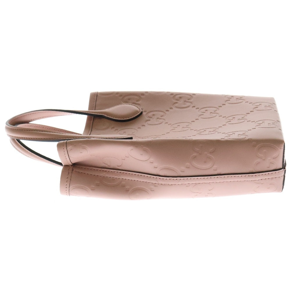 GUCCI(グッチ) GGレザー 2WAY ハンドバッグ ショルダーバッグ ピンク レディース 790133