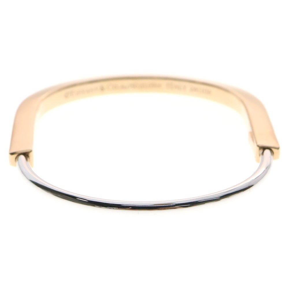 TIFFANY&Co(ティファニー) ティファニーロック ナローバングル パヴェダイヤ Au750 K18 PG ピンクゴールド d1.09ct ブレスレット ジュエリー