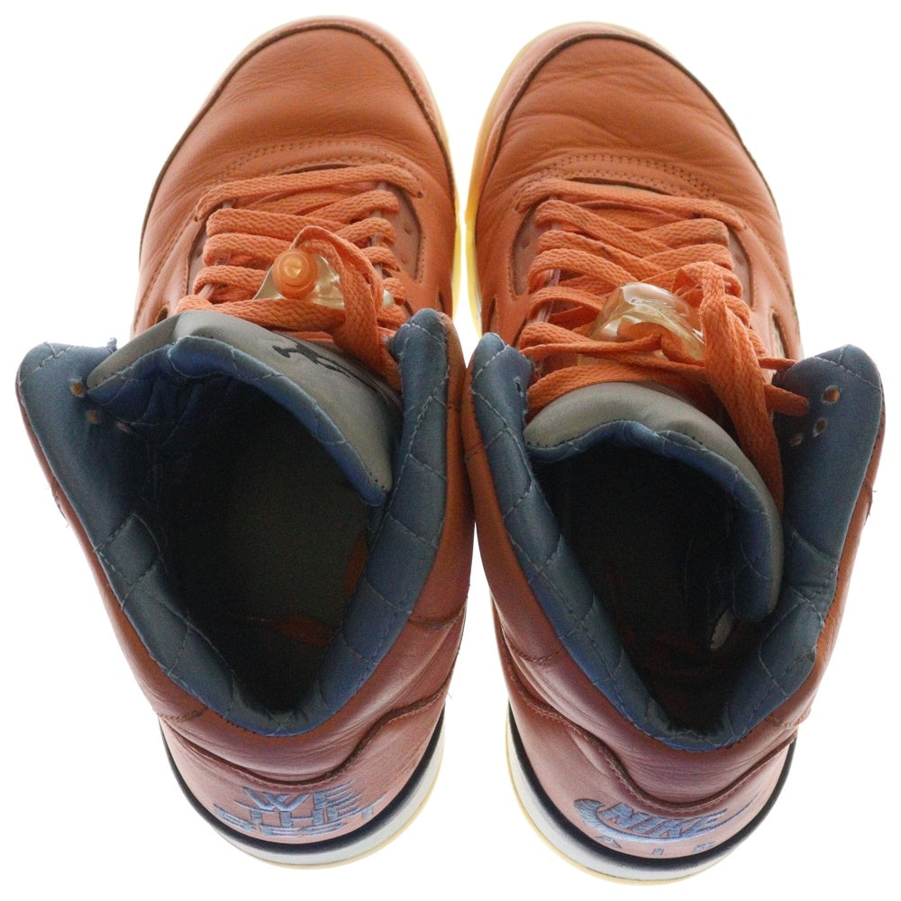 NIKE(ナイキ) ×DJKhaled AIR JORDAN 5 RETRO Crimson Bliss DJキャレド エアジョーダン5 レトロ クリムゾンブリス ハイカットスニーカー ピンク US9.5/27.5cm DV4982-641