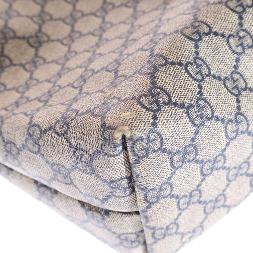 GUCCI(グッチ) GGスプリーム トートバッグ ベージュ PVCレザー 21137