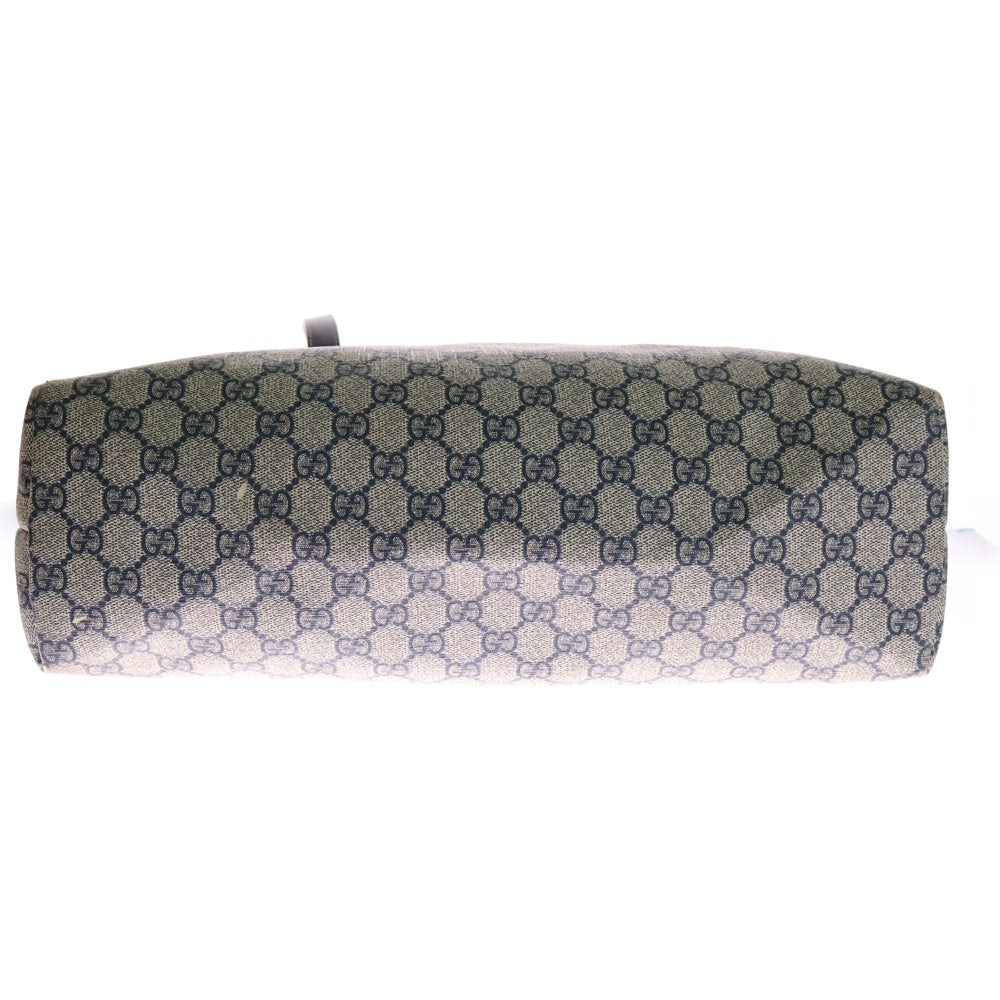 GUCCI(グッチ) GGスプリーム トートバッグ ベージュ PVCレザー 21137