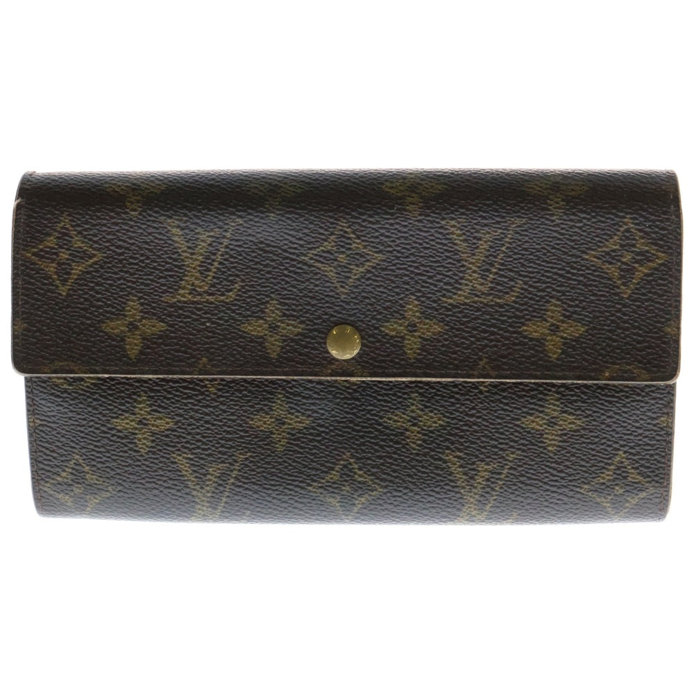 LOUIS VUITTON(ルイヴィトン) モノグラム ポルトフォイユ・サラ ロングウォレット 長財布 ブラウン PVC M61734