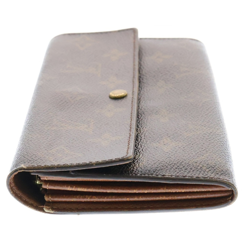 LOUIS VUITTON(ルイヴィトン) モノグラム ポルトフォイユ・サラ ロングウォレット 長財布 ブラウン PVC M61734