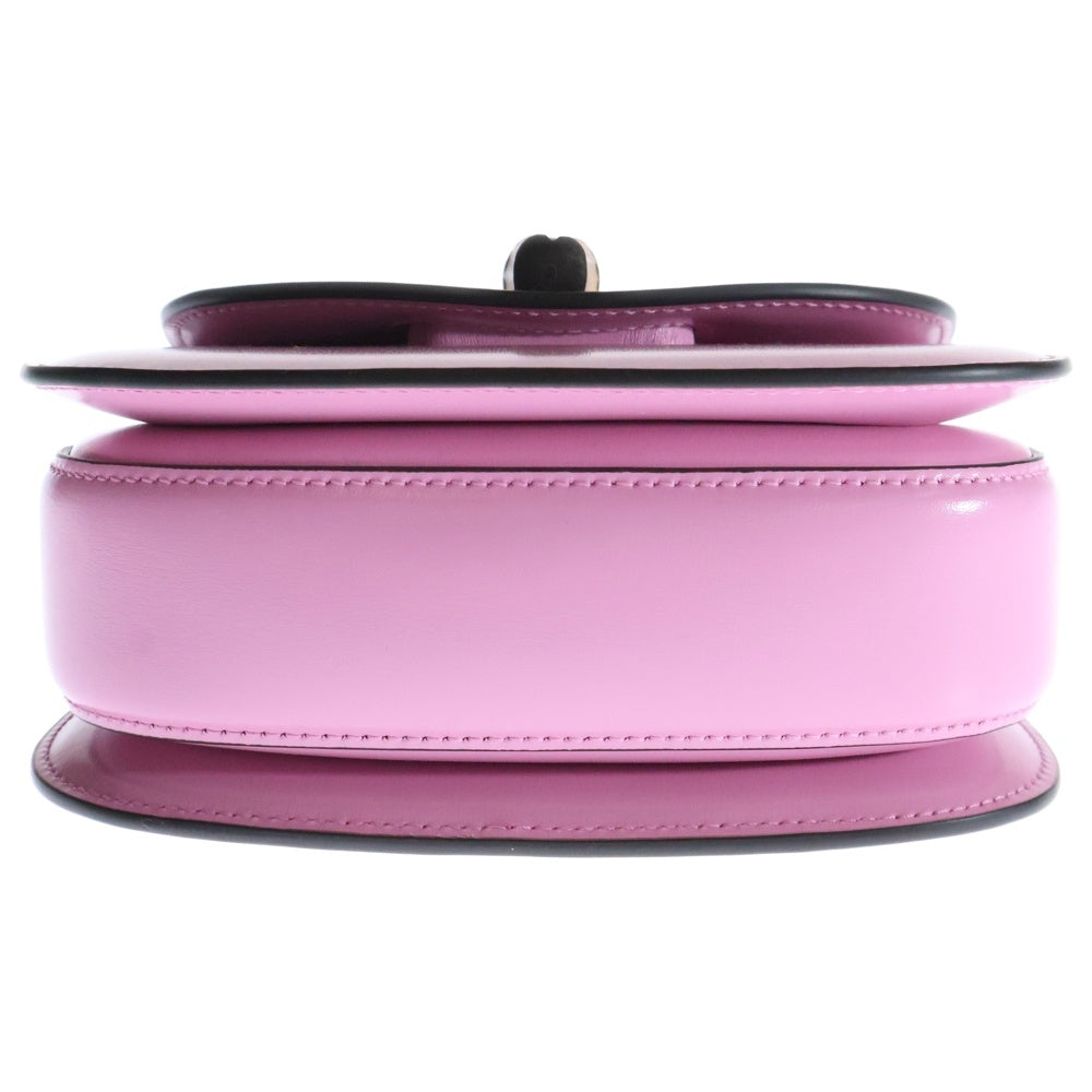 GUCCI(グッチ) バンブー1947 ミニ トップハンドルバッグ 2wayバッグ ピンク レザー 686864