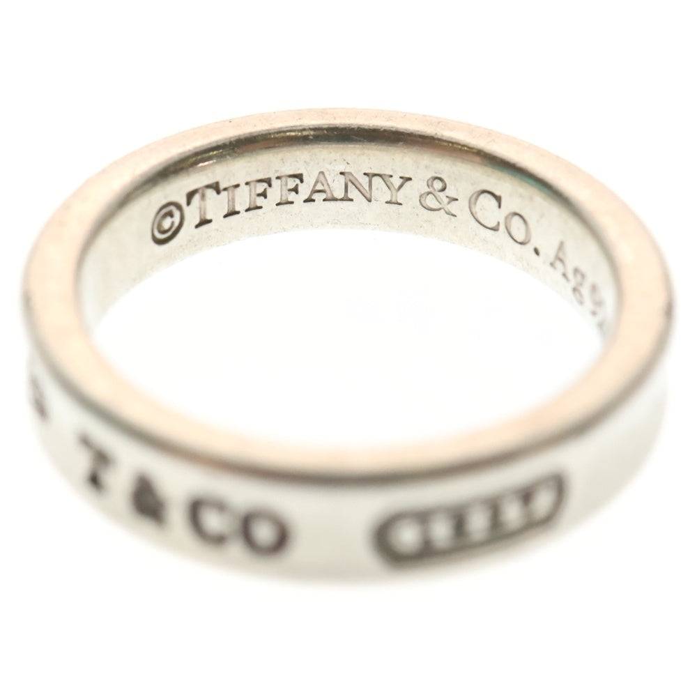 TIFFANY&Co(ティファニー) 1837 ナローリング 指輪 シルバー 8号