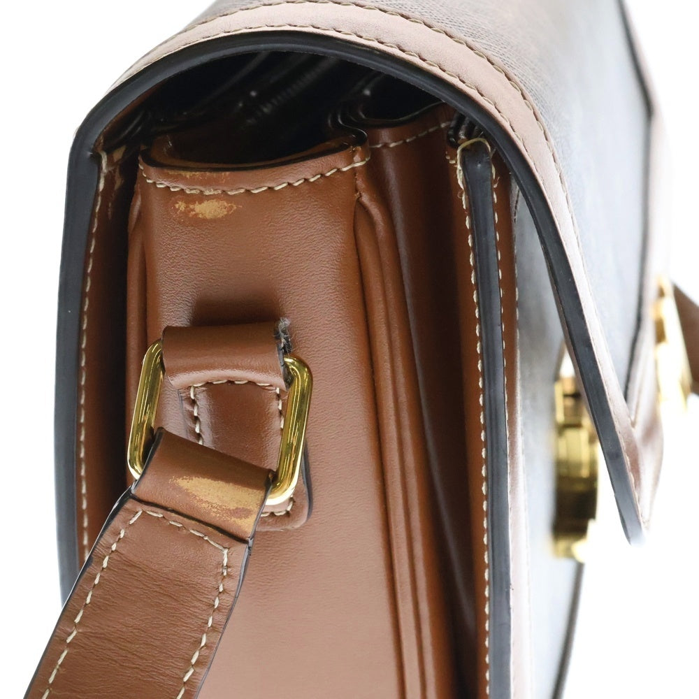 CELINE(セリーヌ) トリオンフ ティーン ショルダーバッグ ブラウン