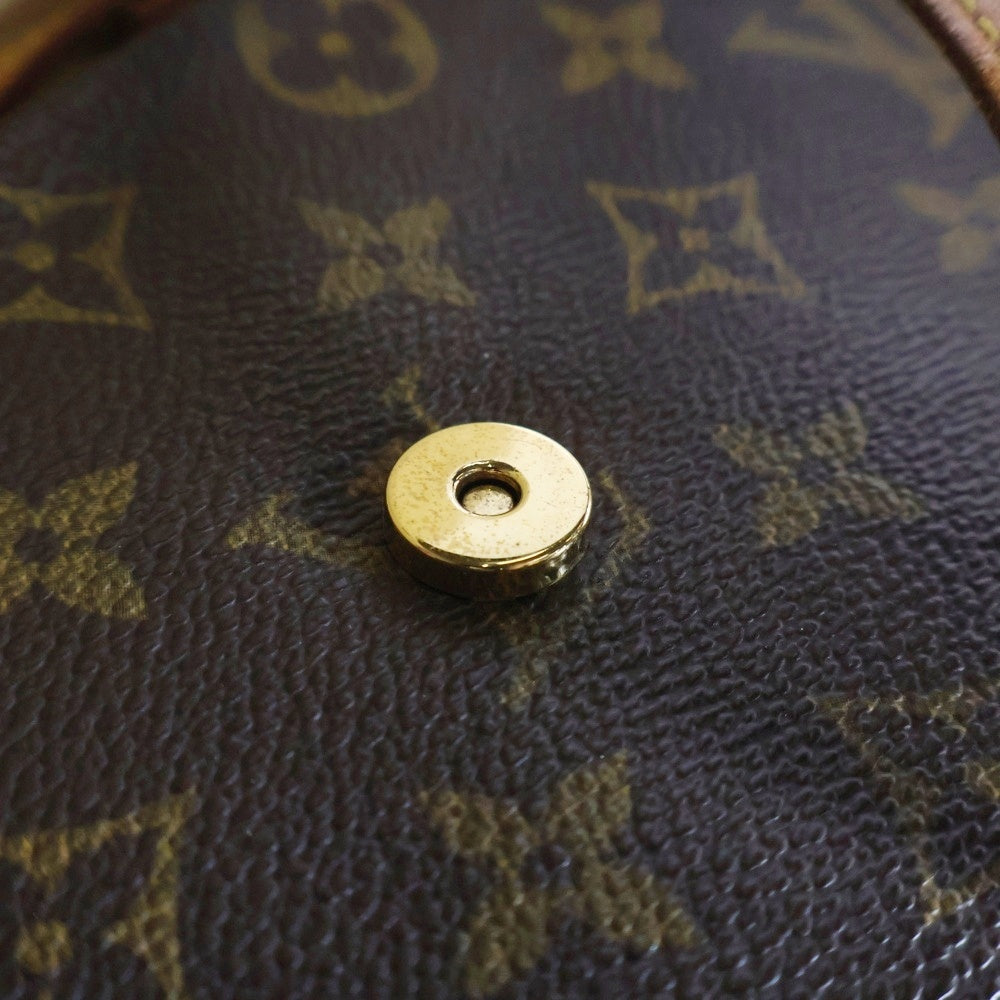 LOUIS VUITTON(ルイヴィトン) モノグラム ポシェット・ツインGM ショルダーバッグ ミニバッグ ブラウン レザー×PVC M51852