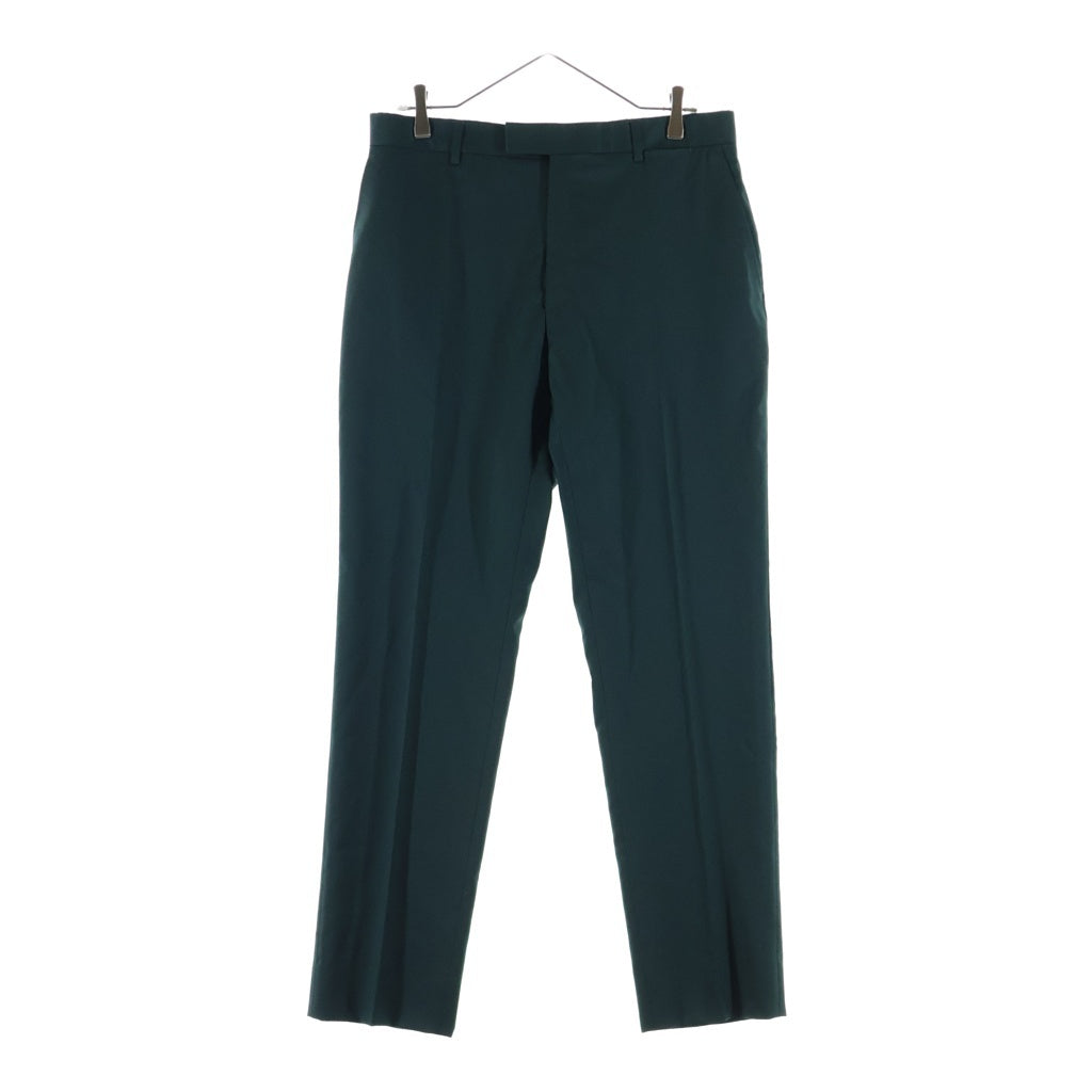 GUCCI(グッチ) ノータック ウール スラックスパンツ トラウザーズ グリーン 692040 ZAIFI