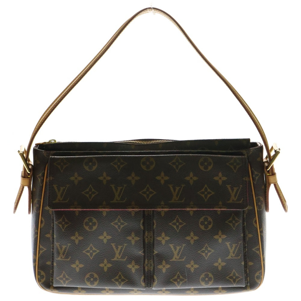 LOUIS VUITTON(ルイヴィトン) モノグラム ヴィヴァシテGM ワンショルダーバッグ ハンドバッグ ブラウン M51163