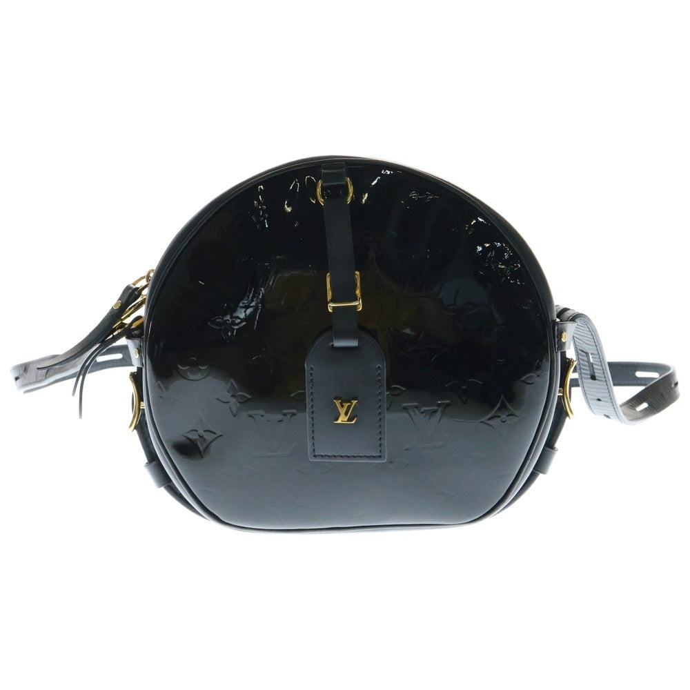 LOUIS VUITTON(ルイヴィトン) モノグラム・ヴェルニ ボワット シャポー スープル ショルダーバッグ ブラック パテントレザー RFID M53999