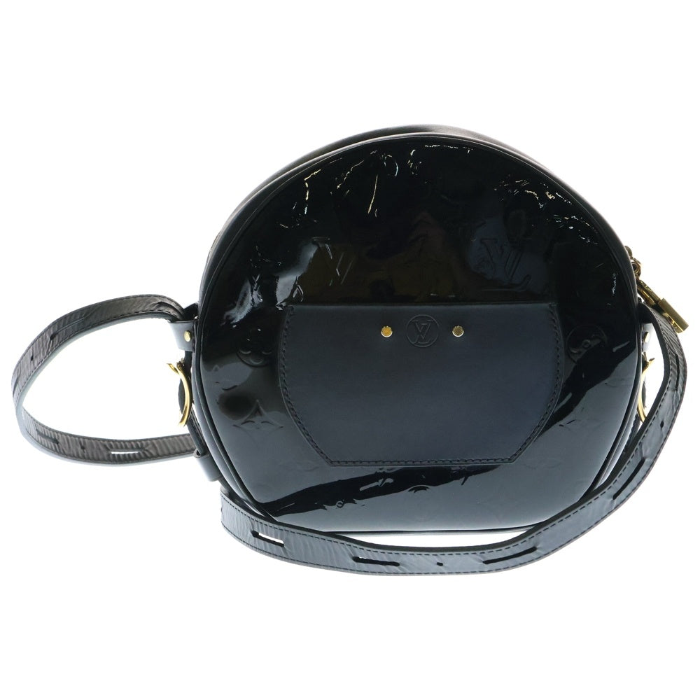 LOUIS VUITTON(ルイヴィトン) モノグラム・ヴェルニ ボワット シャポー スープル ショルダーバッグ ブラック パテントレザー RFID M53999