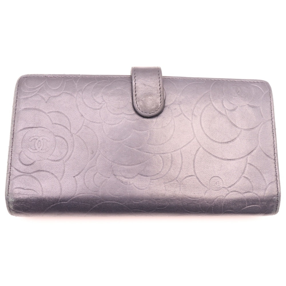 CHANEL カメリア　長財布 CHANEL シャネル カメリア ココマーク 長財布（小銭入れあり