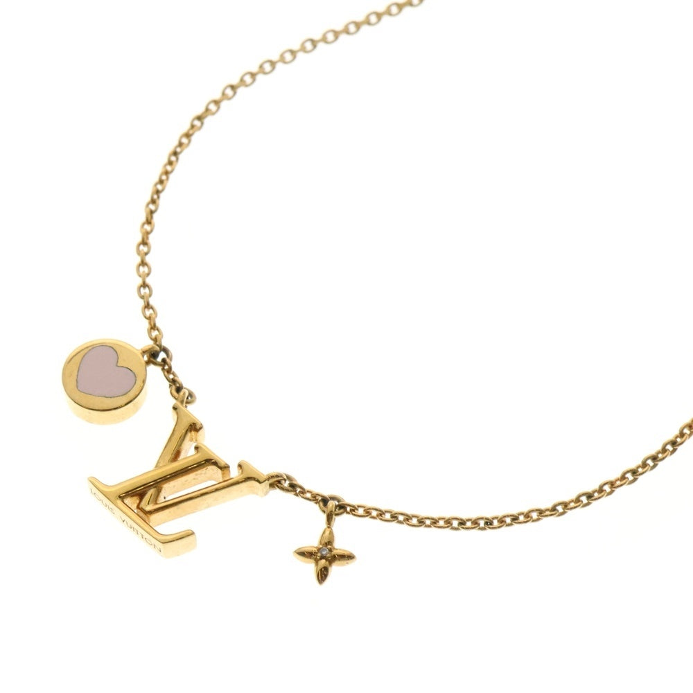 LOUIS VUITTON(ルイヴィトン) LV アイコニックハート ネックレス ゴールド GP ペンダント M01424