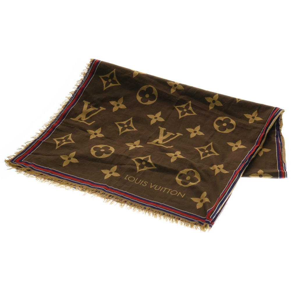 LOUIS VUITTON(ルイヴィトン) エトール モノグラム ブリス ストール スカーフ ブラウン M76366