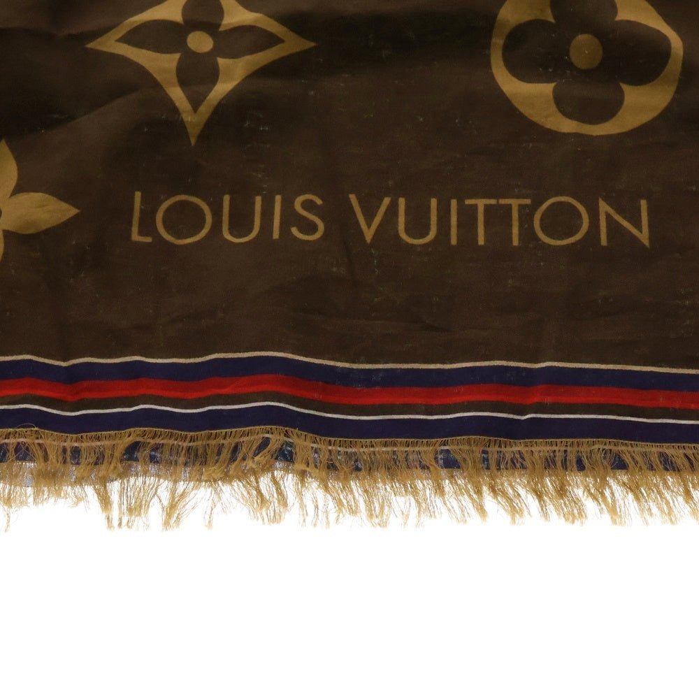 LOUIS VUITTON(ルイヴィトン) エトール モノグラム ブリス ストール スカーフ ブラウン M76366
