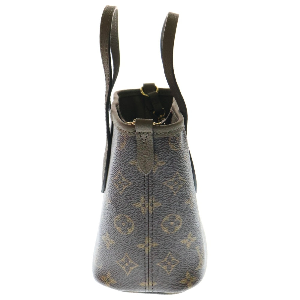 LOUIS VUITTON(ルイヴィトン) モノグラム ネヴァーフル インサイドアウトBB 2WAYバッグ ショルダーバッグ ハンドバッグ ブラウン レザー×PVC ゴールド金具 M12109